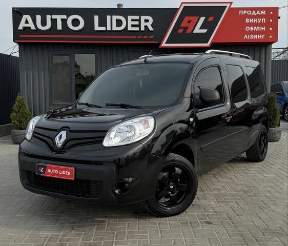 Черный Рено Кенгу, объемом двигателя 1.5 л и пробегом 270 тыс. км за 12700 $, фото 1 на Automoto.ua