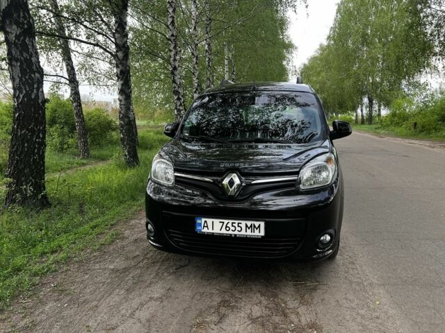 Черный Рено Кенгу, объемом двигателя 1.5 л и пробегом 150 тыс. км за 13700 $, фото 1 на Automoto.ua
