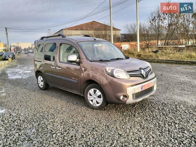 Коричневый Рено Кенгу, объемом двигателя 1.5 л и пробегом 250 тыс. км за 10200 $, фото 1 на Automoto.ua