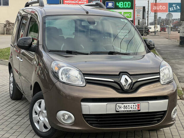 Коричневый Рено Кенгу, объемом двигателя 1.5 л и пробегом 154 тыс. км за 13399 $, фото 1 на Automoto.ua