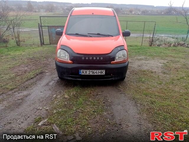 Красный Рено Кенгу, объемом двигателя 1.9 л и пробегом 300 тыс. км за 2150 $, фото 1 на Automoto.ua