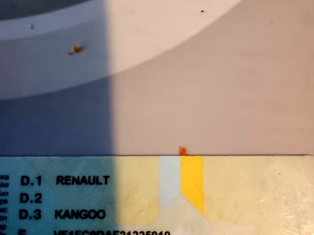 Красный Рено Кенгу, объемом двигателя 1.9 л и пробегом 262 тыс. км за 1500 $, фото 1 на Automoto.ua