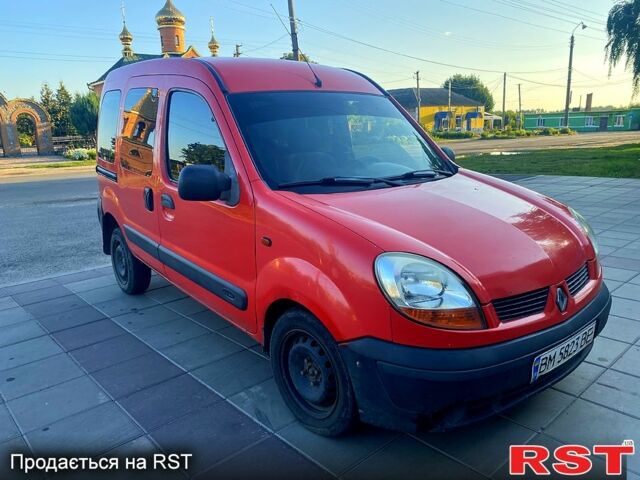 Красный Рено Кенгу, объемом двигателя 1.5 л и пробегом 226 тыс. км за 3200 $, фото 1 на Automoto.ua