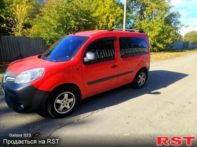 Красный Рено Кенгу, объемом двигателя 1.5 л и пробегом 245 тыс. км за 7500 $, фото 1 на Automoto.ua