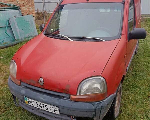 Красный Рено Кенгу, объемом двигателя 1.15 л и пробегом 255 тыс. км за 1300 $, фото 1 на Automoto.ua