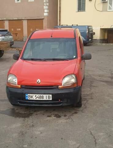 Красный Рено Кенгу, объемом двигателя 1.87 л и пробегом 220 тыс. км за 2600 $, фото 1 на Automoto.ua