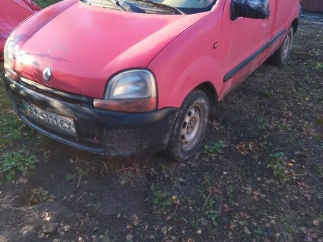 Красный Рено Кенгу, объемом двигателя 1.9 л и пробегом 999 тыс. км за 1100 $, фото 1 на Automoto.ua