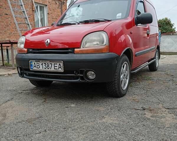 Красный Рено Кенгу, объемом двигателя 1.9 л и пробегом 382 тыс. км за 2500 $, фото 1 на Automoto.ua