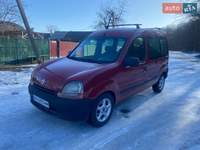 Красный Рено Кенгу, объемом двигателя 1.87 л и пробегом 280 тыс. км за 2500 $, фото 1 на Automoto.ua