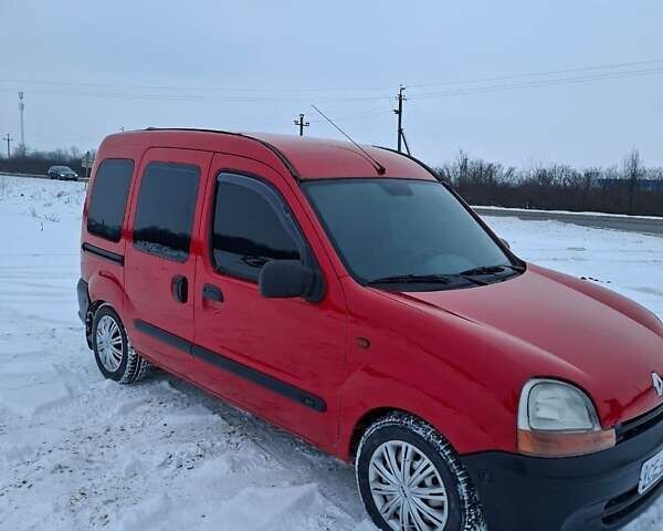 Червоний Рено Кєнгу, об'ємом двигуна 1.9 л та пробігом 261 тис. км за 3200 $, фото 1 на Automoto.ua