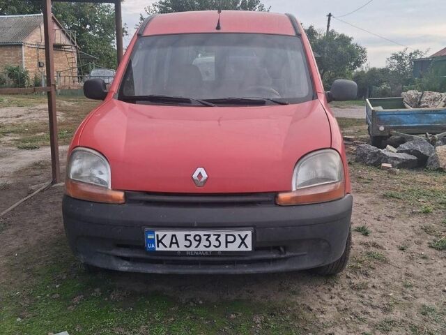 Красный Рено Кенгу, объемом двигателя 1.87 л и пробегом 280 тыс. км за 3500 $, фото 1 на Automoto.ua