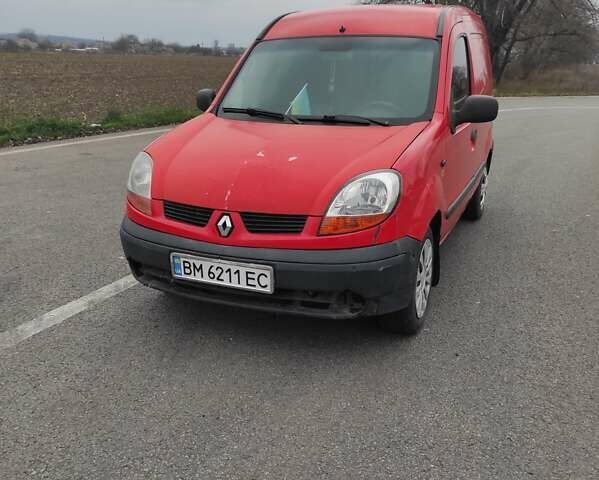 Красный Рено Кенгу, объемом двигателя 1.46 л и пробегом 408 тыс. км за 2600 $, фото 1 на Automoto.ua
