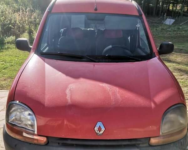 Красный Рено Кенгу, объемом двигателя 1.5 л и пробегом 165 тыс. км за 3200 $, фото 1 на Automoto.ua