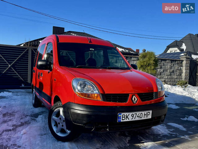 Червоний Рено Кєнгу, об'ємом двигуна 1.46 л та пробігом 288 тис. км за 3650 $, фото 1 на Automoto.ua