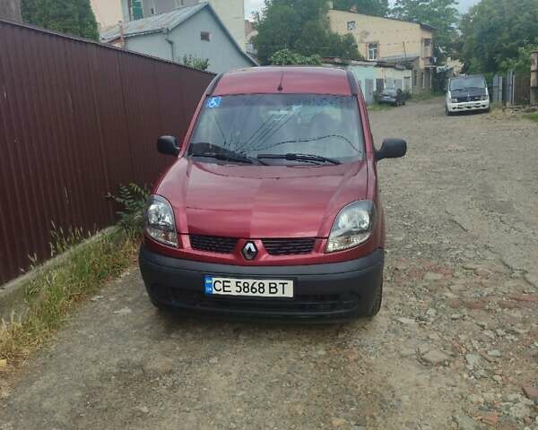 Красный Рено Кенгу, объемом двигателя 1.6 л и пробегом 264 тыс. км за 4800 $, фото 1 на Automoto.ua