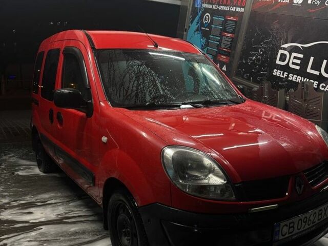 Красный Рено Кенгу, объемом двигателя 1.4 л и пробегом 250 тыс. км за 4500 $, фото 1 на Automoto.ua