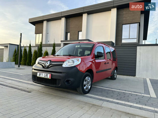 Красный Рено Кенгу, объемом двигателя 1.5 л и пробегом 197 тыс. км за 11180 $, фото 1 на Automoto.ua