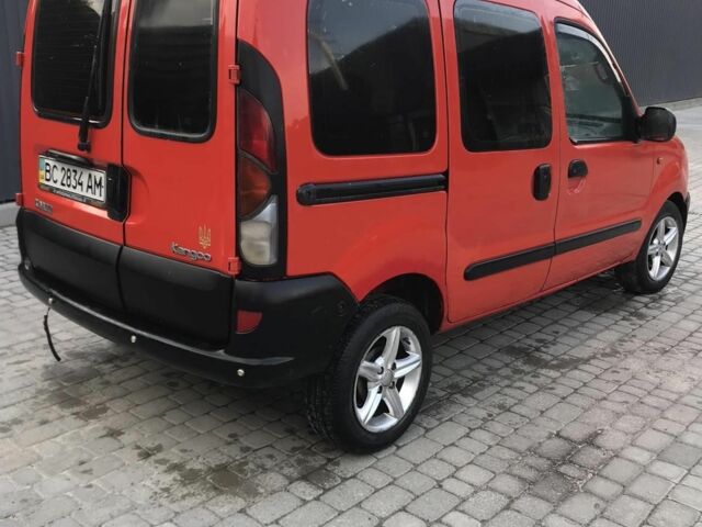Червоний Рено Кєнгу, об'ємом двигуна 1.9 л та пробігом 270 тис. км за 2999 $, фото 1 на Automoto.ua