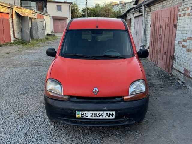 Красный Рено Кенгу, объемом двигателя 1.9 л и пробегом 272 тыс. км за 2800 $, фото 1 на Automoto.ua