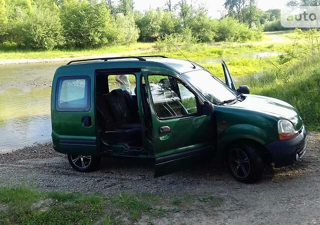 Зелений Рено Кенгу пас., об'ємом двигуна 1.9 л та пробігом 225 тис. км за 4200 $, фото 1 на Automoto.ua