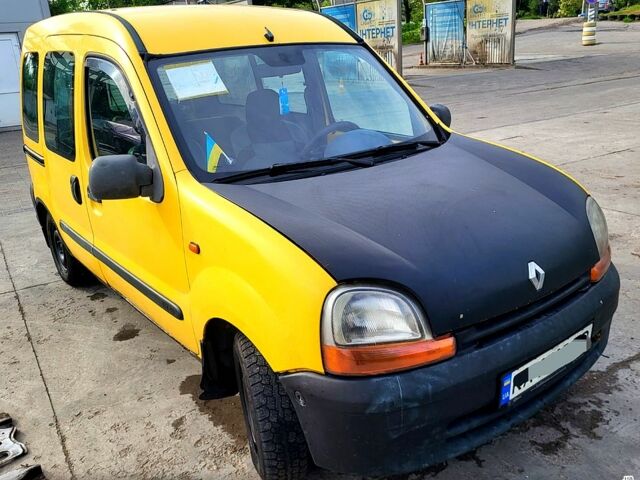 Желтый Рено Кенгу, объемом двигателя 1.2 л и пробегом 265 тыс. км за 2400 $, фото 1 на Automoto.ua