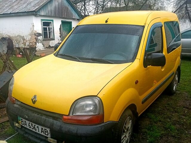 Желтый Рено Кенгу, объемом двигателя 19 л и пробегом 144 тыс. км за 2200 $, фото 1 на Automoto.ua