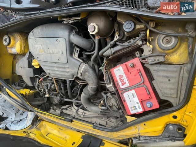 Жовтий Рено Кєнгу, об'ємом двигуна 1.9 л та пробігом 350 тис. км за 1000 $, фото 1 на Automoto.ua