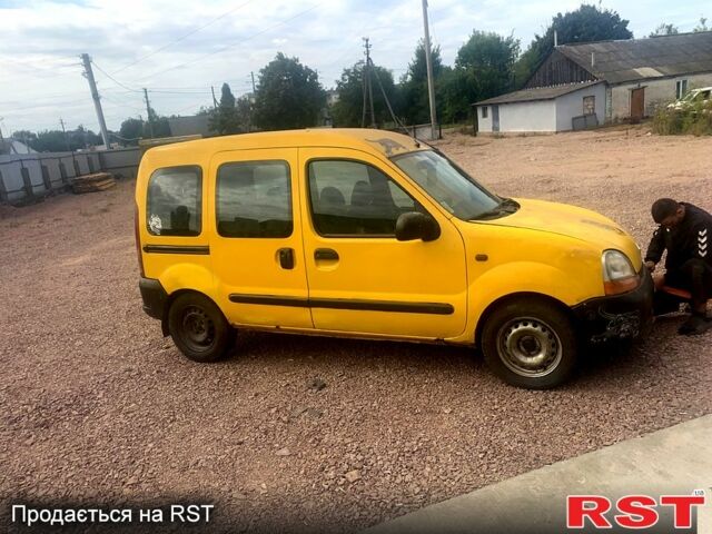 Желтый Рено Кенгу, объемом двигателя 1.9 л и пробегом 250 тыс. км за 1500 $, фото 1 на Automoto.ua