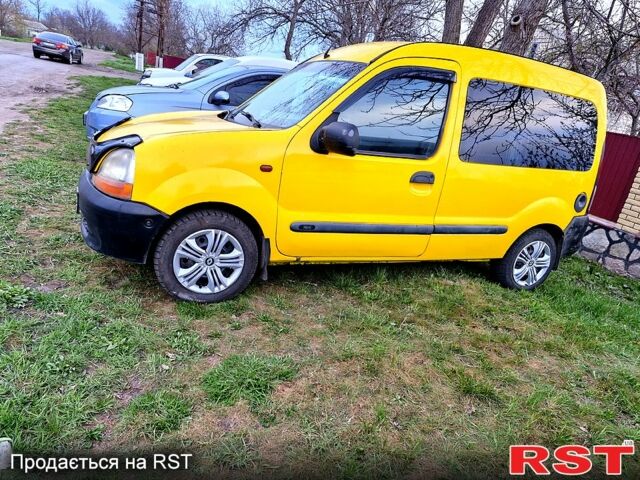 Жовтий Рено Кєнгу, об'ємом двигуна 1.9 л та пробігом 235 тис. км за 2800 $, фото 1 на Automoto.ua