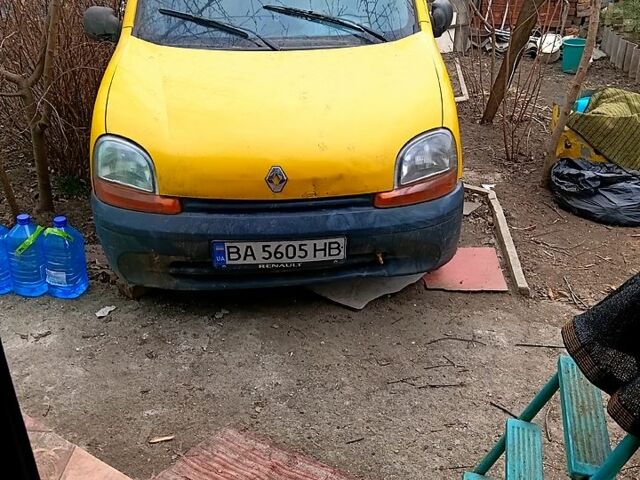 Желтый Рено Кенгу, объемом двигателя 1.9 л и пробегом 270 тыс. км за 1360 $, фото 1 на Automoto.ua