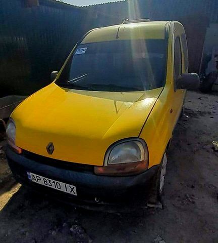 Желтый Рено Кенгу, объемом двигателя 1.9 л и пробегом 350 тыс. км за 3580 $, фото 1 на Automoto.ua