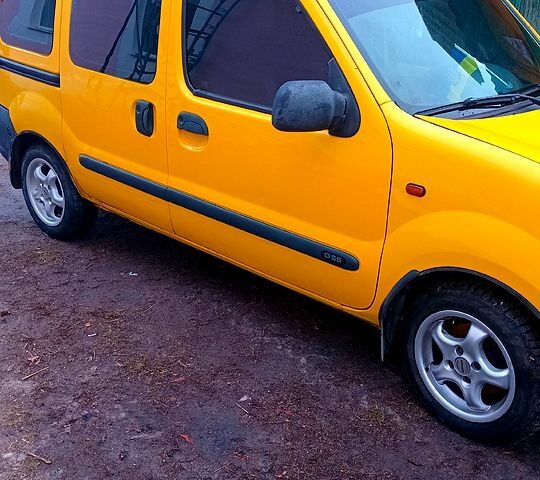 Жовтий Рено Кєнгу, об'ємом двигуна 1.9 л та пробігом 240 тис. км за 2900 $, фото 1 на Automoto.ua