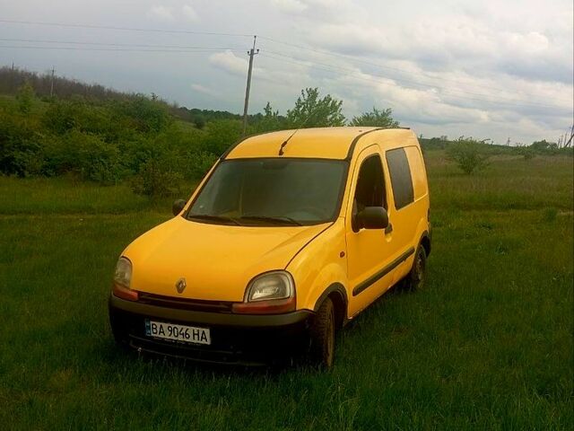 Желтый Рено Кенгу, объемом двигателя 1.9 л и пробегом 0 тыс. км за 1600 $, фото 1 на Automoto.ua
