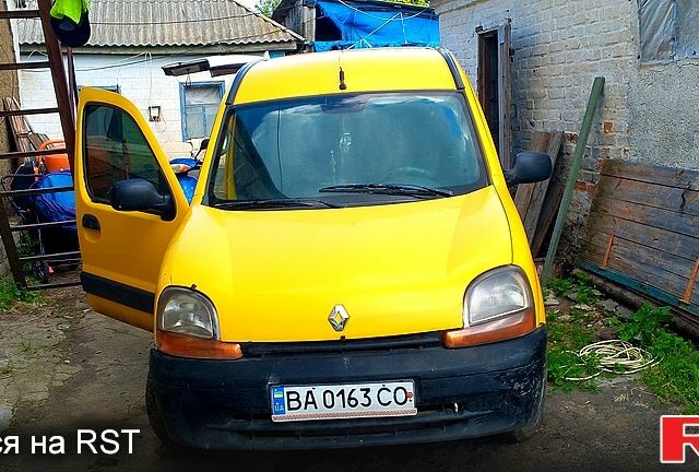 Желтый Рено Кенгу, объемом двигателя 1.9 л и пробегом 302 тыс. км за 1160 $, фото 1 на Automoto.ua