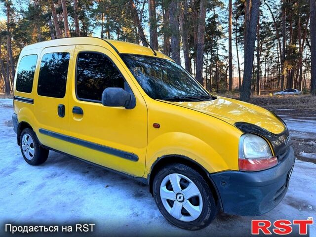 Жовтий Рено Кєнгу, об'ємом двигуна 1.9 л та пробігом 295 тис. км за 2950 $, фото 1 на Automoto.ua