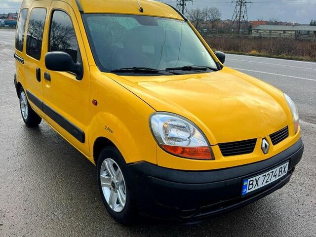 Жовтий Рено Кєнгу, об'ємом двигуна 1.5 л та пробігом 220 тис. км за 3600 $, фото 1 на Automoto.ua