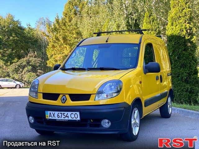 Желтый Рено Кенгу, объемом двигателя 1.5 л и пробегом 205 тыс. км за 2300 $, фото 1 на Automoto.ua