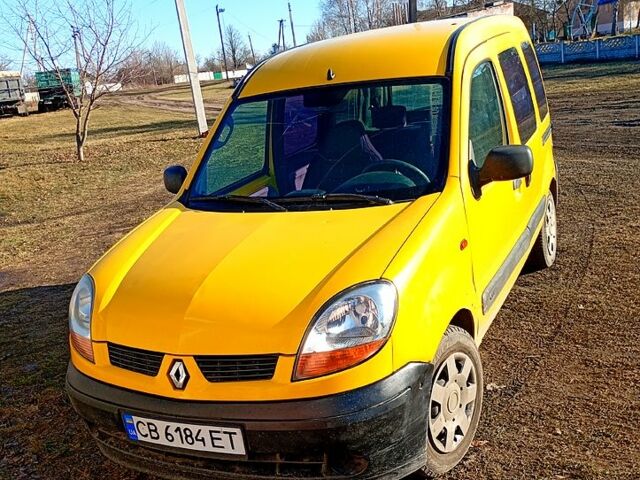 Желтый Рено Кенгу, объемом двигателя 1.5 л и пробегом 0 тыс. км за 3300 $, фото 1 на Automoto.ua
