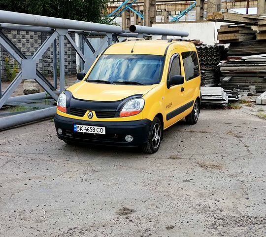 Рено Кенгу 2006 в Ровно на Automoto.ua Желтый Рено Кенгу, объемом двигателя 1.5 л и пробегом 315 тыс. км за 4400 $, фото 1 на Automoto.ua