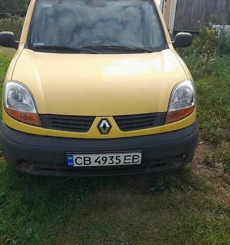 Желтый Рено Кенгу, объемом двигателя 1.5 л и пробегом 150 тыс. км за 2000 $, фото 1 на Automoto.ua