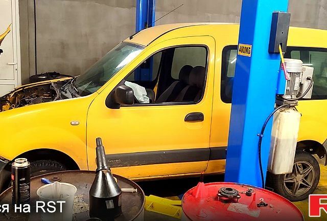 Жовтий Рено Кєнгу, об'ємом двигуна 1.5 л та пробігом 350 тис. км за 2000 $, фото 1 на Automoto.ua