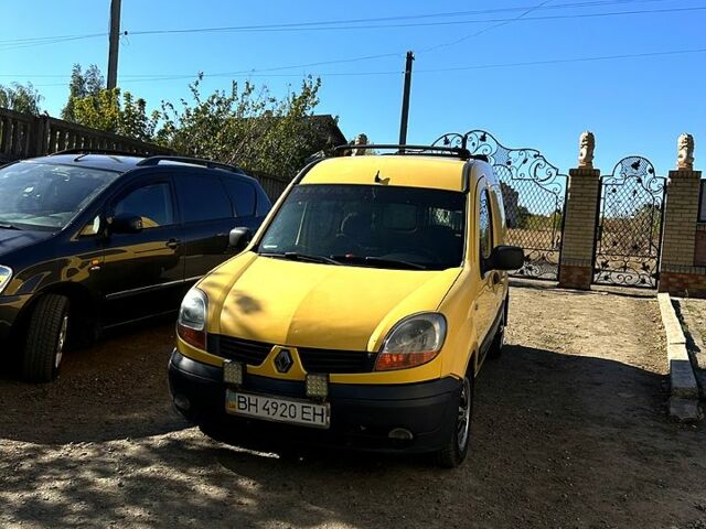 Рено Кенгу 2006 в Первомайск на Automoto.ua Желтый Рено Кенгу, объемом двигателя 1.5 л и пробегом 122 тыс. км за 3200 $, фото 1 на Automoto.ua