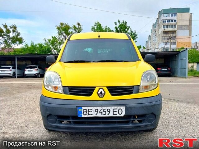 Желтый Рено Кенгу, объемом двигателя 1.5 л и пробегом 225 тыс. км за 4600 $, фото 1 на Automoto.ua