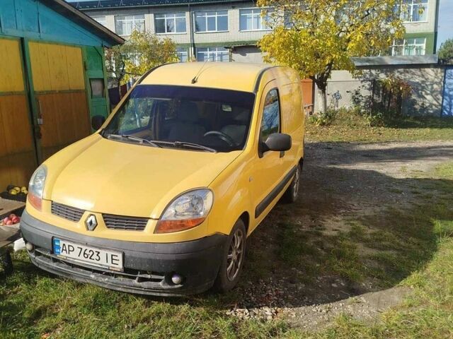 Жовтий Рено Кєнгу, об'ємом двигуна 1.46 л та пробігом 200 тис. км за 2600 $, фото 1 на Automoto.ua