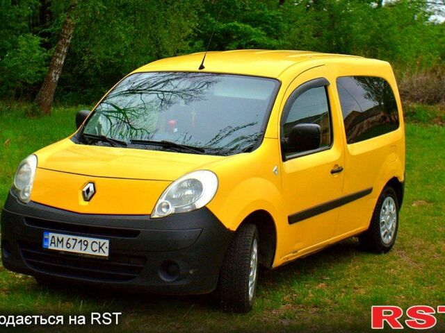 Желтый Рено Кенгу, объемом двигателя 1.5 л и пробегом 280 тыс. км за 4700 $, фото 1 на Automoto.ua