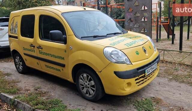Желтый Рено Кенгу, объемом двигателя 1.46 л и пробегом 100 тыс. км за 5000 $, фото 1 на Automoto.ua
