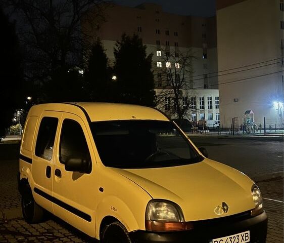 Жовтий Рено Кєнгу, об'ємом двигуна 1.9 л та пробігом 245 тис. км за 2500 $, фото 1 на Automoto.ua
