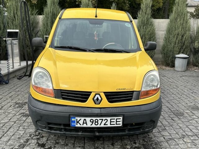 Жовтий Рено Кєнгу, об'ємом двигуна 1.5 л та пробігом 250 тис. км за 2800 $, фото 1 на Automoto.ua