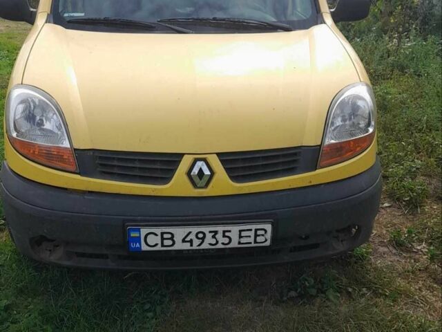Жовтий Рено Кєнгу, об'ємом двигуна 1.5 л та пробігом 38 тис. км за 2100 $, фото 1 на Automoto.ua