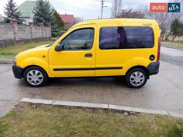 Жовтий Рено Кєнгу, об'ємом двигуна 1.9 л та пробігом 238 тис. км за 2700 $, фото 1 на Automoto.ua